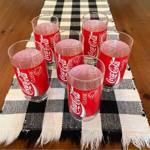 Coca Cola Red Drinkware Set